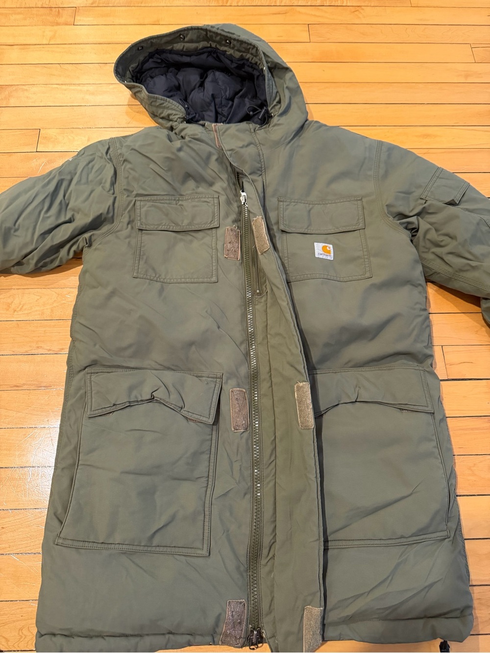 Carhartt Kalkaska Snorkel Down Parka - Men's size small